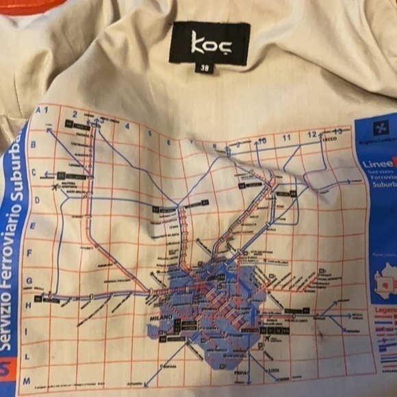 Italian made Designer genuine leather buttoned jacket - Picture 8 of 10